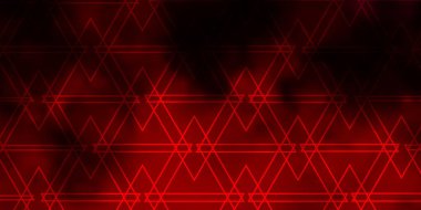 Çizgiler ve üçgenlerle koyu kırmızı vektör arkaplanı.