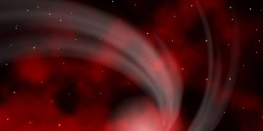 Uzay temalı yıldızlı çok renkli arkaplan