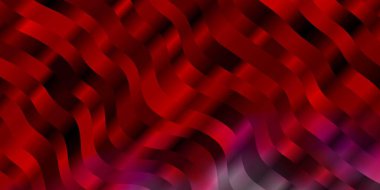 Kavisli soyut vektör deseni. Rengarenk çizgileri ve şekilleri olan parlak bir örnek. Terfileriniz için akıllı tasarım.