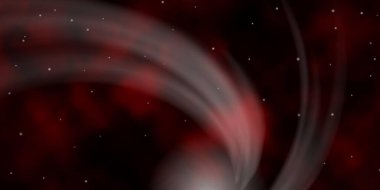 Uzay temalı yıldızlı çok renkli arkaplan