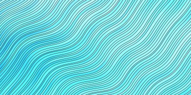 Kavisli soyut vektör deseni. Rengarenk çizgileri ve şekilleri olan parlak bir örnek. Terfileriniz için akıllı tasarım.