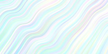 Bükülmüş çizgilerle hafif Mavili vektör arkaplanı.