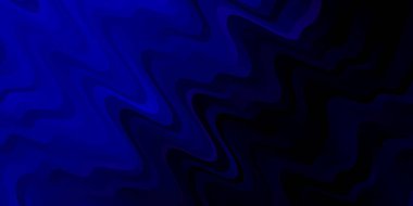 Kavisli soyut vektör deseni. Rengarenk çizgileri ve şekilleri olan parlak bir örnek. Terfileriniz için akıllı tasarım.