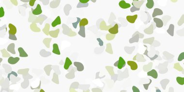 Soyut şekilli açık gri vektör deseni. Basit bir şekilde gradyan olan renkli soyut biçimler. Reklamlarınız için modern tasarım.