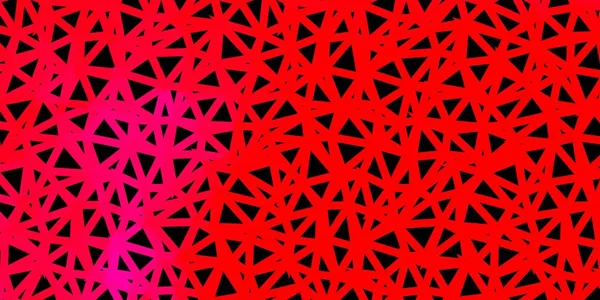 Hellrosa Rotes Vektorgradienten Polygon Layout Dekorative Bunte Illustration Mit Abstrakten — Stockvektor