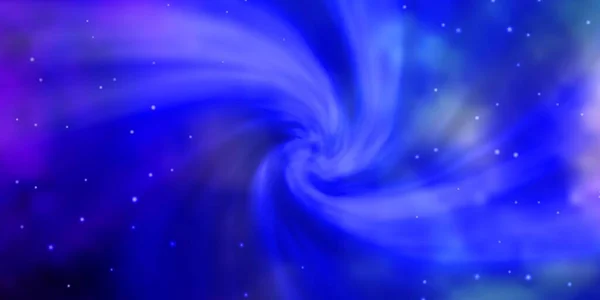 Ljus Blå Vektor Struktur Med Vackra Stjärnor — Stock vektor