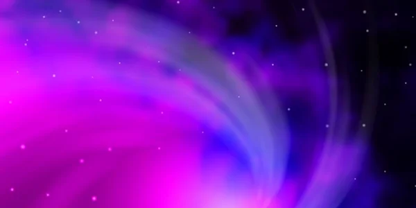 Звездный Многоцветный Фон Космической Тематикой — стоковый вектор