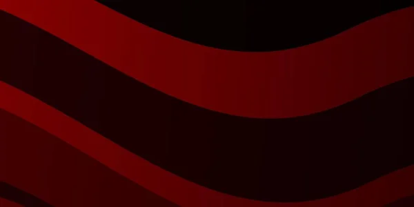 Темно Червоний Векторний Фон Кривими — стоковий вектор
