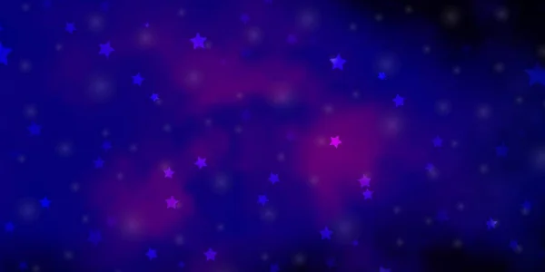 Starry Flerfärgad Bakgrund Med Utrymme Tema — Stock vektor