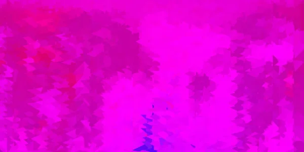 Donkerroze Vector Abstracte Driehoek Achtergrond Abstracte Illustratie Met Elegante Gradiënt — Stockvector