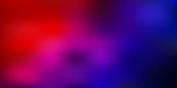 Lichtblauw Rode Vector Wazig Achtergrond Abstracte Kleurrijke Illustratie Wazige Stijl — Stockvector