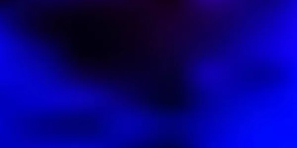 Donkerroze Blauwe Vector Gradiënt Vervaging Template Kleurrijke Illustratie Met Verloop — Stockvector