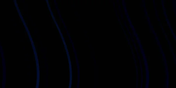 Темная Векторная Текстура Синего Цвета Кривыми — стоковый вектор