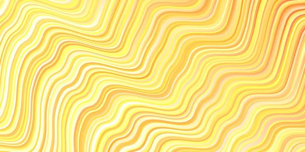Світло Оранжевий Векторний Фон Вигнутими Лініями Нові Барвисті Ілюстрації Простому — стоковий вектор
