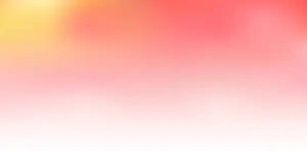 Modello Sfocatura Sfumata Gradiente Vettoriale Giallo Rosso Chiaro Illustrazione Astratta — Vettoriale Stock