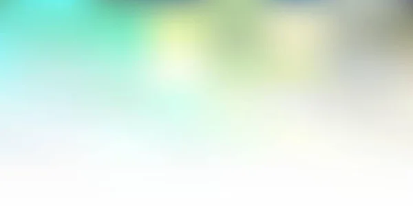 Светло Голубой Зеленый Вектор Размытая Компоновка Красочная Абстрактная Иллюстрация Размытым — стоковый вектор