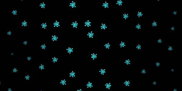 Темно Зеленый Векторный Фон Ковид Сиропами Красочная Абстрактная Иллюстрация Градиентными — стоковый вектор