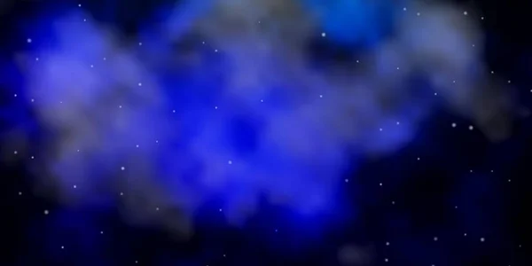 Uzay Temalı Yıldızlı Çok Renkli Arkaplan — Stok Vektör