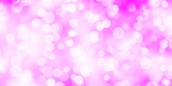 Светло Фиолетовая Векторная Текстура Дисками Абстрактная Иллюстрация Красочными Пятнами Стиле — стоковый вектор