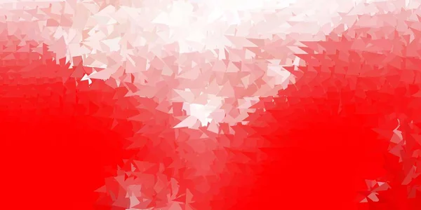 Modèle Triangle Abstrait Vecteur Rouge Foncé Illustration Intelligente Dans Style — Image vectorielle