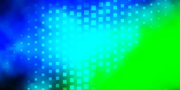 Світло Блакитний Зелений Векторний Фон Прямокутниками — стоковий вектор
