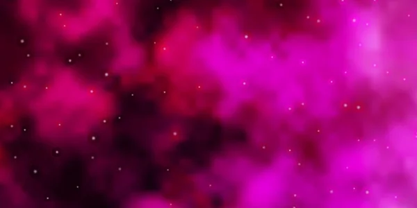 Hvězdné Vícebarevné Pozadí Vesmírným Motivem — Stockový vektor