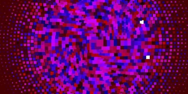 Lichtblauwe Rode Vector Achtergrond Veelhoekige Stijl — Stockvector