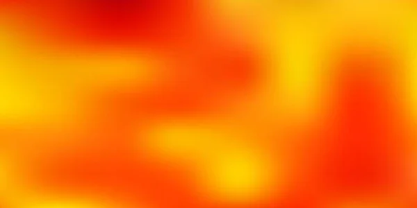 Orange Clair Vecteur Abstrait Fond Flou Illustration Colorée Avec Dégradé — Image vectorielle