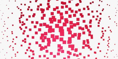 Kare biçiminde Açık Pembe vektör deseni.