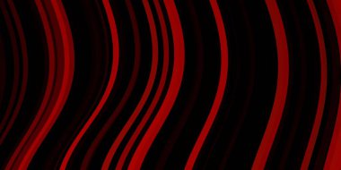 Kavisli soyut vektör deseni. Rengarenk çizgileri ve şekilleri olan parlak bir örnek. Terfileriniz için akıllı tasarım.