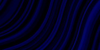 Kavisli soyut vektör deseni. Rengarenk çizgileri ve şekilleri olan parlak bir örnek. Terfileriniz için akıllı tasarım.