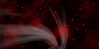 Neon yıldızlı koyu kırmızı vektör şablonu.