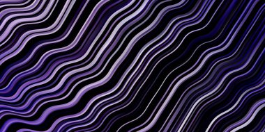 Kavisli soyut vektör deseni. Rengarenk çizgileri ve şekilleri olan parlak bir örnek. Terfileriniz için akıllı tasarım.