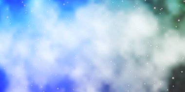 Güzel yıldızlı hafif BLUE vektör dokusu.