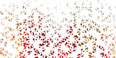 Açık yeşil, soyut şekilli kırmızı vektör deseni. Soyut tarzda, gradyan formlarda basit tasarım. İşiniz için akıllı tasarım.