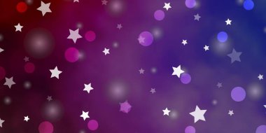 Yıldızlı soyut renkli arkaplan
