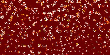 Rastgele şekilli hafif turuncu vektör arkaplanı. Basit gradyan şekilli renkli bir çizim. Cep telefonları için arka plan.