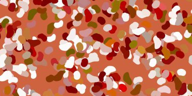 Açık yeşil, sarı vektör arkaplan ve rastgele formlar. Gradyan rastgele formlarla modern soyut illüstrasyon. Duvar kağıdı seti için zarif tasarım.