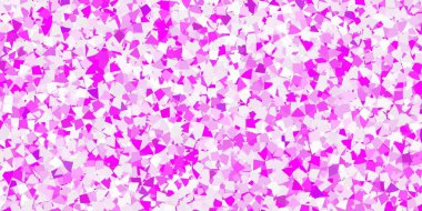 Açık mavi, çizgileri ve üçgenleri olan kırmızı vektör arkaplanı. Soyut arkaplanda renkli eğimli üçgenler. Web siteleri için desen.