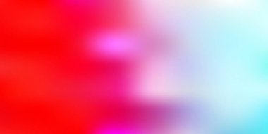 Açık mavi, kırmızı vektör soyut bulanık şablon. Bulanık gradyan ile soyut renkli çizim. Web siteleri için akıllı desen.