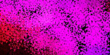 Açık mavi, kırmızı vektör düzeni çizgiler, üçgenler. Üçgenli soyut gradyan çizimi. İniş sayfaları için şablon.