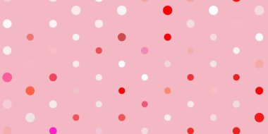 Lekeli kırmızı vektör arkaplanı. Doğa tarzında rengarenk çizimler. İş ilanları için şablon.