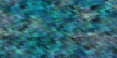 Çizgileri, dikdörtgenleri olan hafif BLUE vektör düzeni. Gradyan dikdörtgenleri ve kareleri olan renkli çizimler. Web siteleri, iniş sayfaları için desen.