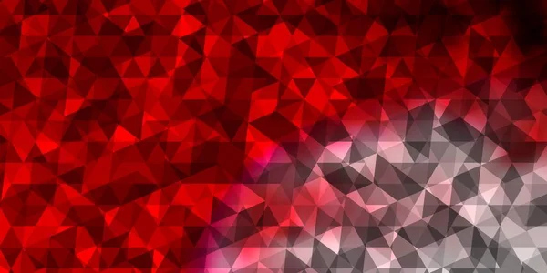 Fond Vectoriel Rouge Clair Avec Style Polygonal Illustration Abstraite Gradient — Image vectorielle