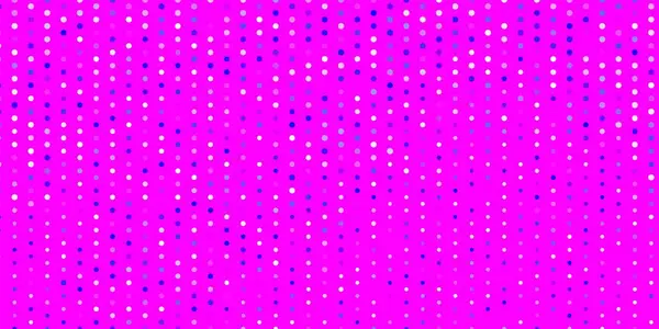 Светло Розовая Синяя Векторная Текстура Дисками Современная Абстрактная Иллюстрация Красочными — стоковый вектор