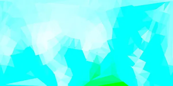 Fond Triangle Abstrait Vecteur Bleu Clair Vert Nouvelle Illustration Colorée — Image vectorielle