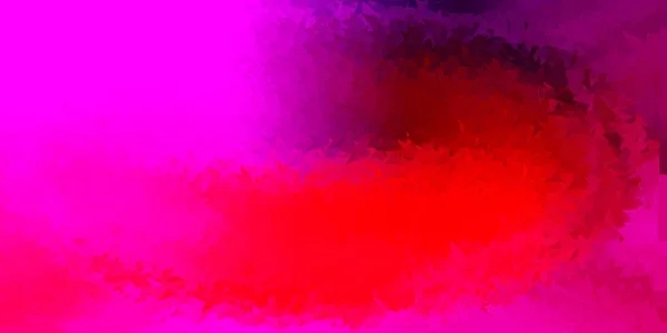 Light Pink Yellow Vector Polygonal Backdrop Abstract Illustration Elegant Gradient — Stock Vector