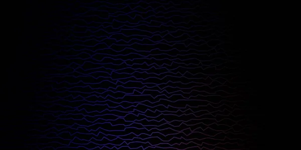 濃いピンク 曲線の青いベクトルパターン — ストックベクタ