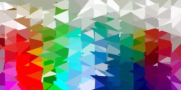 Тёмный Многоцветный Вектор Абстрактной Текстуры Треугольника Абстрактная Иллюстрация Элегантными Градиентными — стоковый вектор