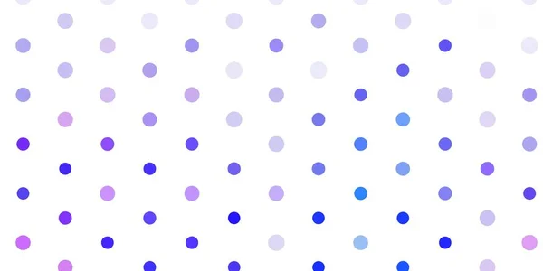 Light Purple Vector Backdrop Dots Colorful Illustration Gradient Dots Nature — Stock Vector